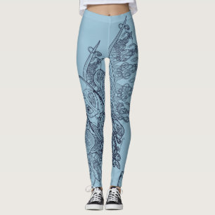 Trävaror: Raven Gud Leggings
