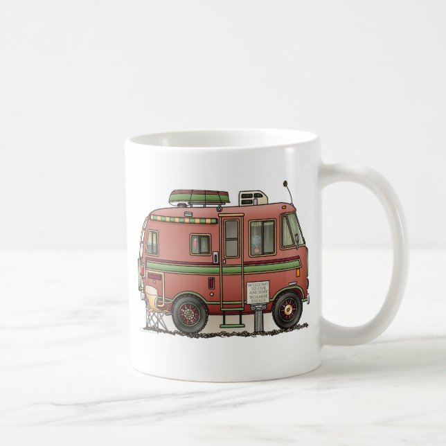 Travco motorisk hem- campare RV Kaffemugg (Höger)