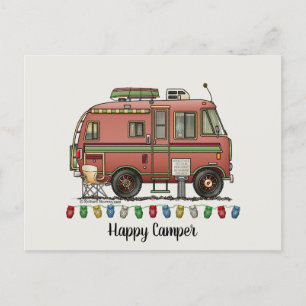 Travco motorisk hem- campare RV Vykort