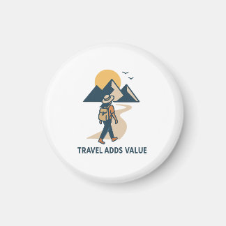 Travel adds value magnet