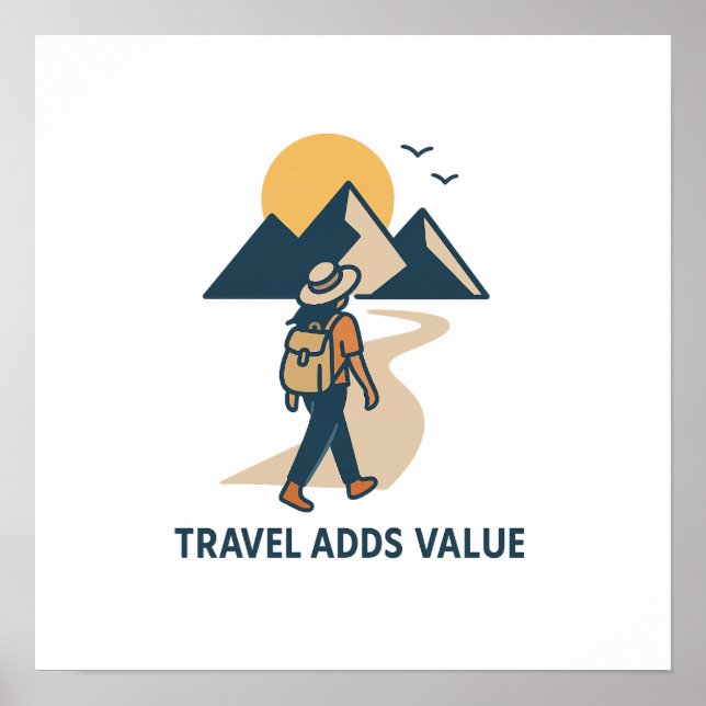 Travel adds value poster (Framsidan)