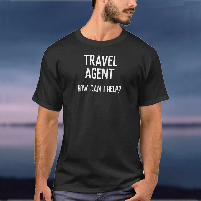 Travel Agent Business T Shirt (Skapare uppladdad)