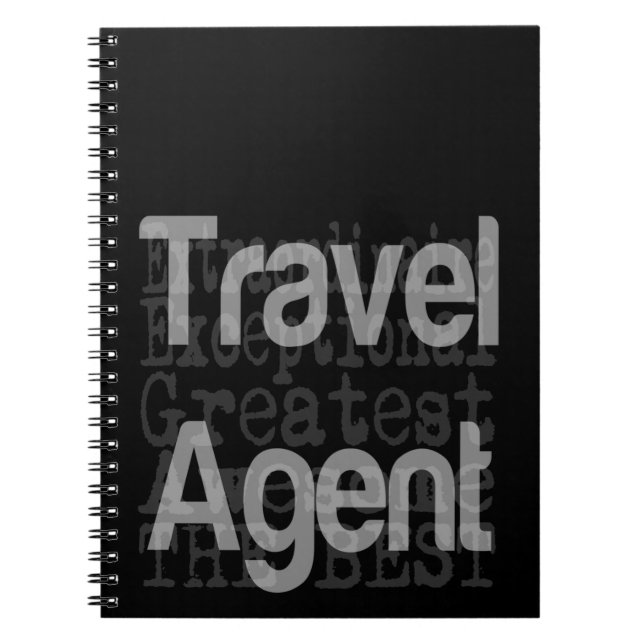 Travel Agent Extraordinaire Anteckningsbok (Framsidan)