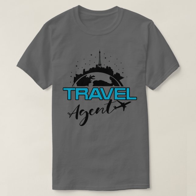 Travel Agent T Shirt (Design framsida)