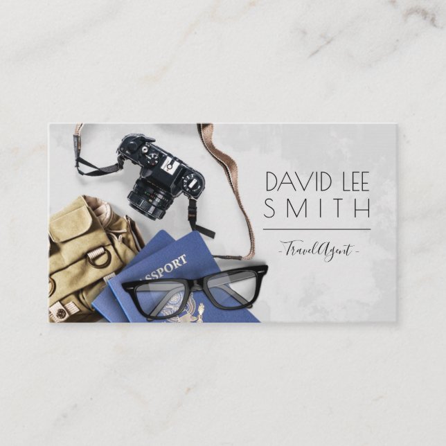 Travel Agent Visitkort (Framsida)