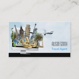 Travel Agent Visitkort
