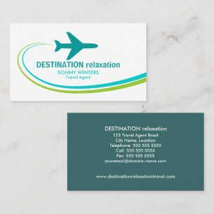 Travel Agent Visitkort