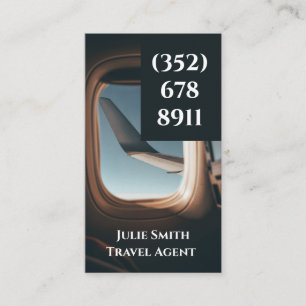Travel agent visitkort