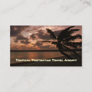 Travel Agent Visitkort