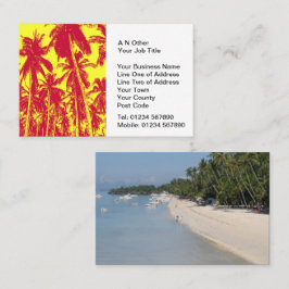 Travel Agent Visitkort