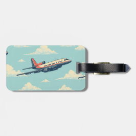 Travel Airplane Luggage Tag Bagagebricka