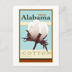 Travel Alabama Vykort