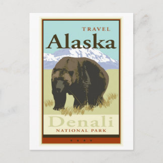 Travel Alaska Vykort