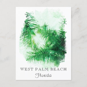*~* Travel AP25 Personalisera Tropical Handflatan Vykort