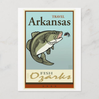 Travel Arkansas Vykort