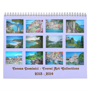 Travel Art Collections 2013-2014 Calendar Kalender