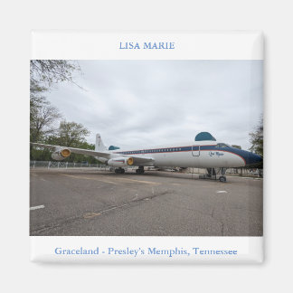 Travel Art Lisa Marie Elvis Presley Magnet