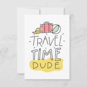 Travel Art Travel Time-kille OSA Kort
