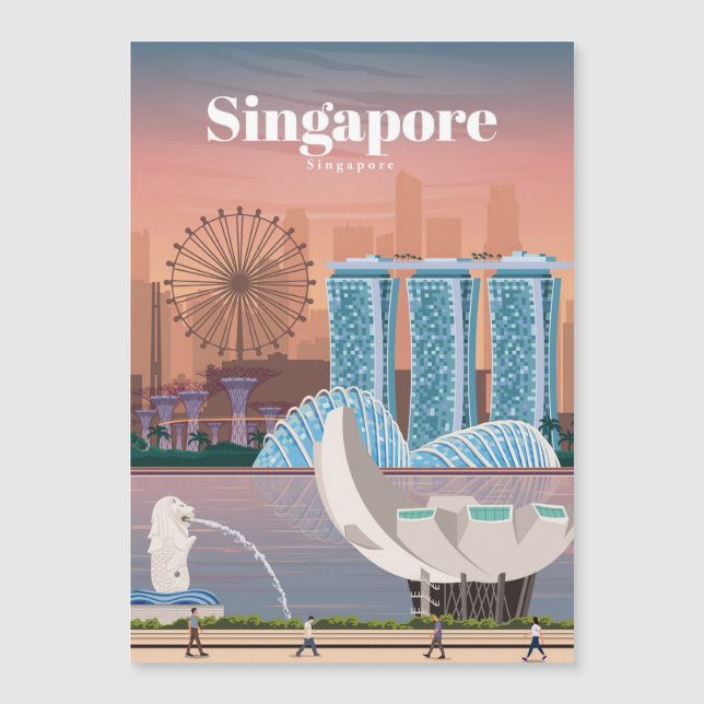 Travel Art Travel To Singapore (Framsida)