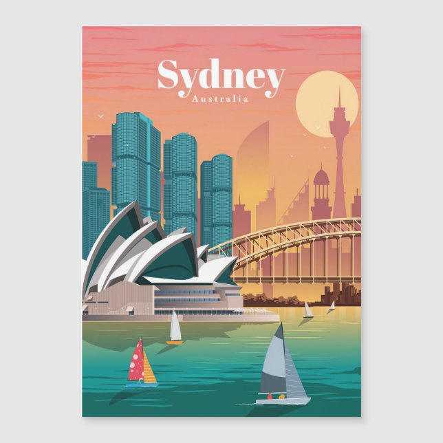 Travel Art Travel To Sydney Australia (Framsida)
