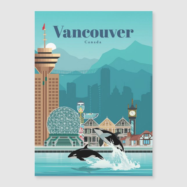 Travel Art Travel To Vancouver (Framsida)