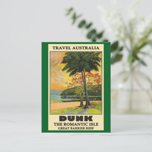 Travel Australia, Dunk Helg Vykort (Stående Fram)