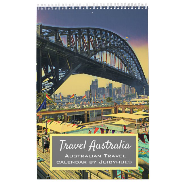 Travel Australien Travel Travel-utskrifter Kalender (Omslag)