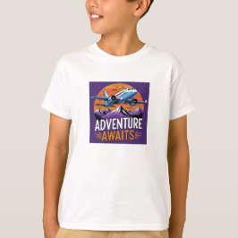 Travel Äventyr Awaits T-Shirt