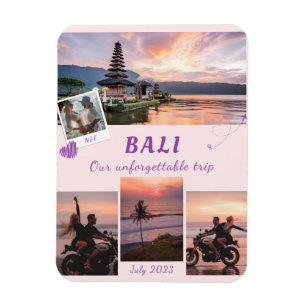 Travel Äventyr Photo Family Collage Magnet