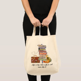 Travel Äventyr Tote Bag Tygkasse