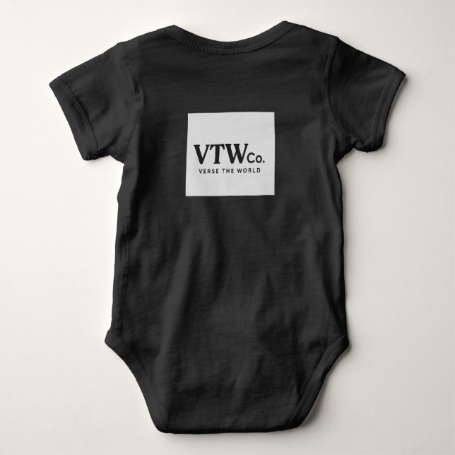 TRAVEL Baby One-biet T Shirt (Baksida)
