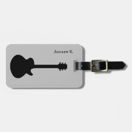 Travel Black sten guitar Music Bagagetagare Bagagebricka