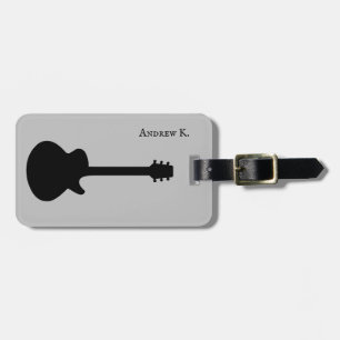 Travel Black sten guitar Music Bagagetagare Bagagebricka