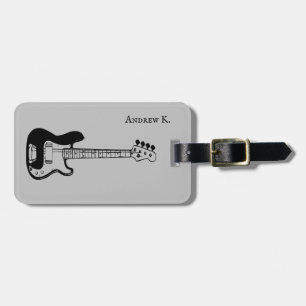 Travel Black sten guitar Music Bagagetagare Bagagebricka