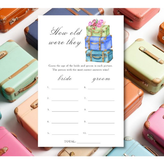 Travel bridal shower How old were they game (Skapare uppladdad)