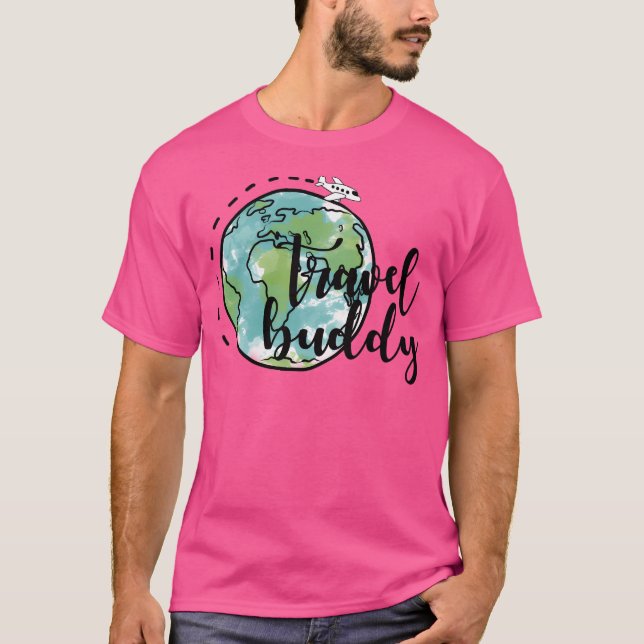 Travel Buddy T Shirt (Framsida)