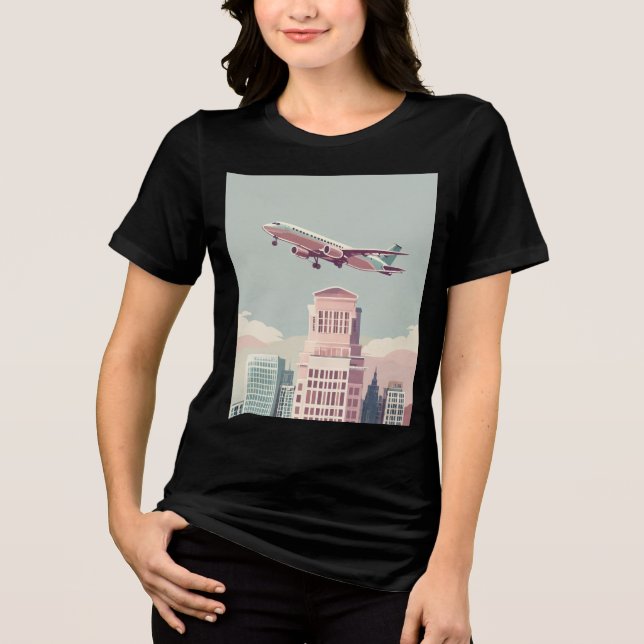 Travel & Business Harmony - sofistikerad Logotyp T T Shirt (Framsida)