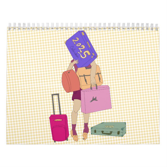 TRAVEL CALENDAR KALENDER (Omslag)