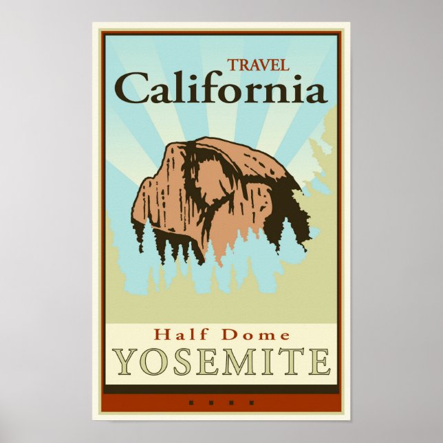 Travel California Poster (Framsidan)