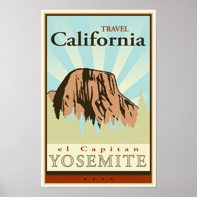 Travel California Poster (Framsidan)