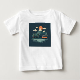 Travel Design Baby Tops T Shirt