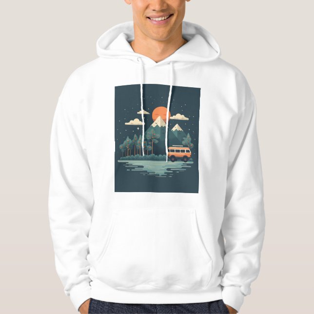 Travel Design Hoodie (Framsida)