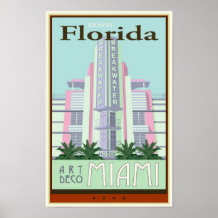 Travel Florida Poster