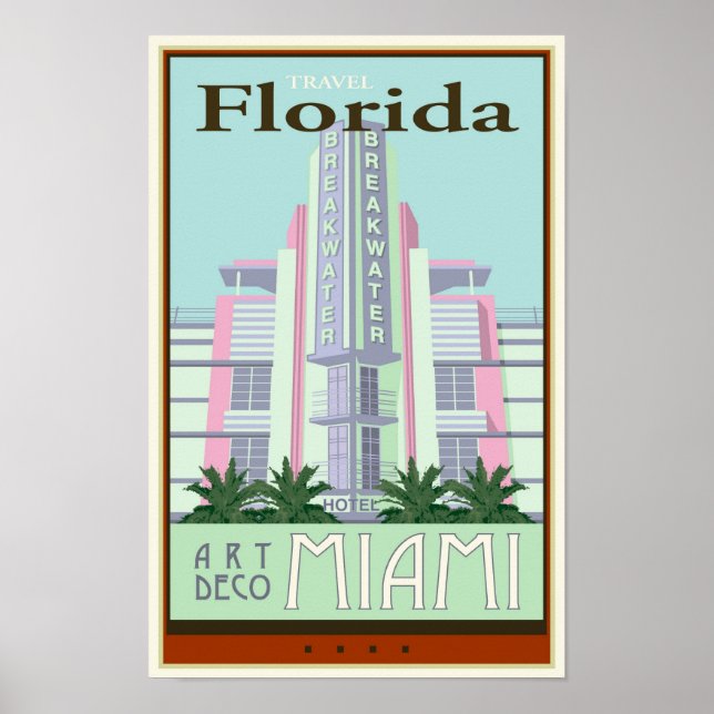 Travel Florida Poster (Framsidan)