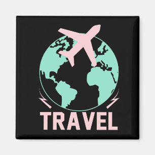 Travel fly känner sig fri kylmagnet magnet