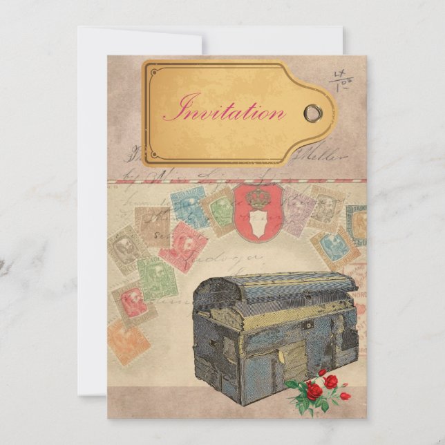 Travel Fodral Inbjudan (Framsida)