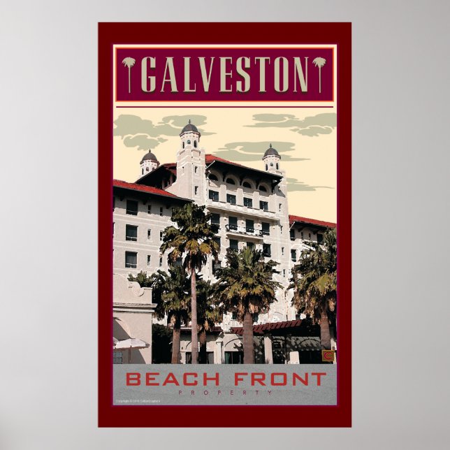 TRAVEL-Galveston Poster (Framsidan)