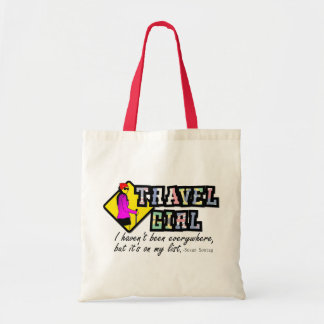 Travel Girl Tygkasse