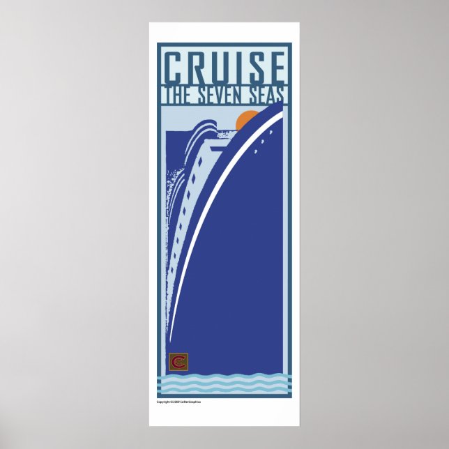 TRAVEL-Global-Cruiseliner Poster (Framsidan)