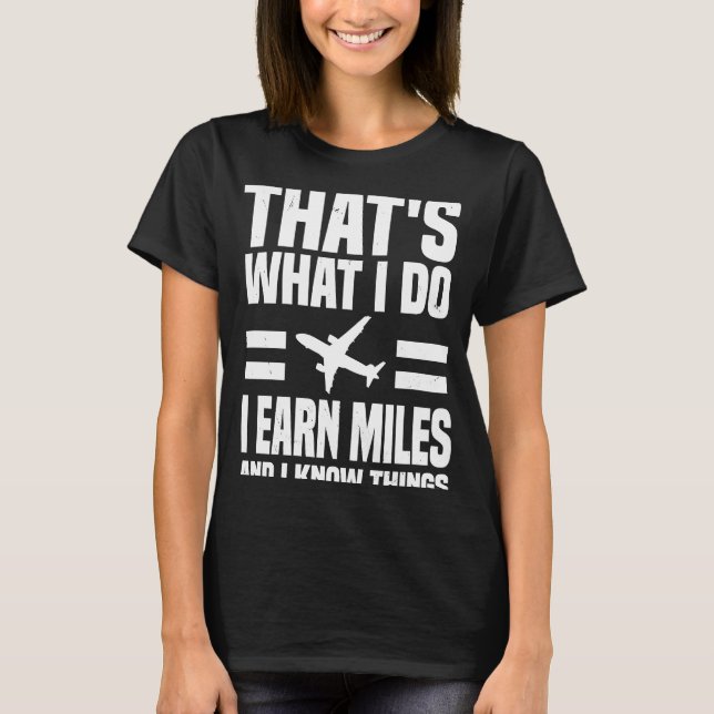 Travel Hacker Costume Travel Hacking T Shirt (Framsida)